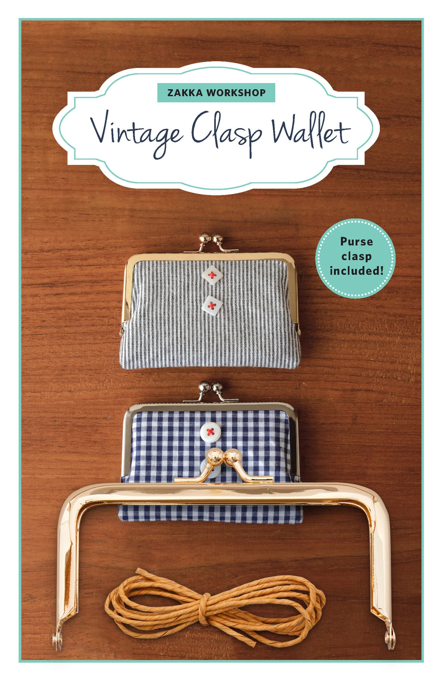 Vintage Clasp Wallet