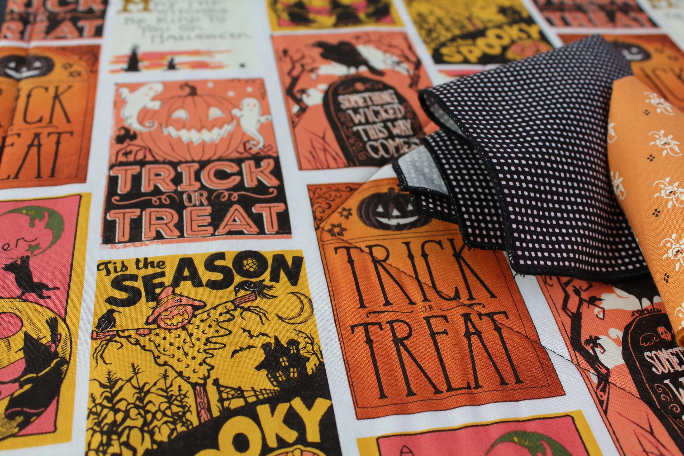 Vintage Halloween Placemats