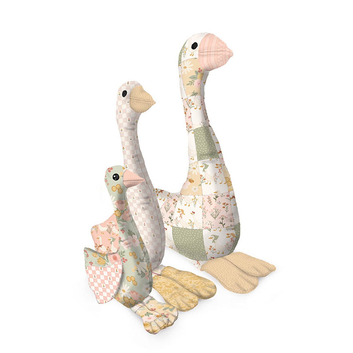 Wooly Petals Silly Goose Soft Toy Pattern