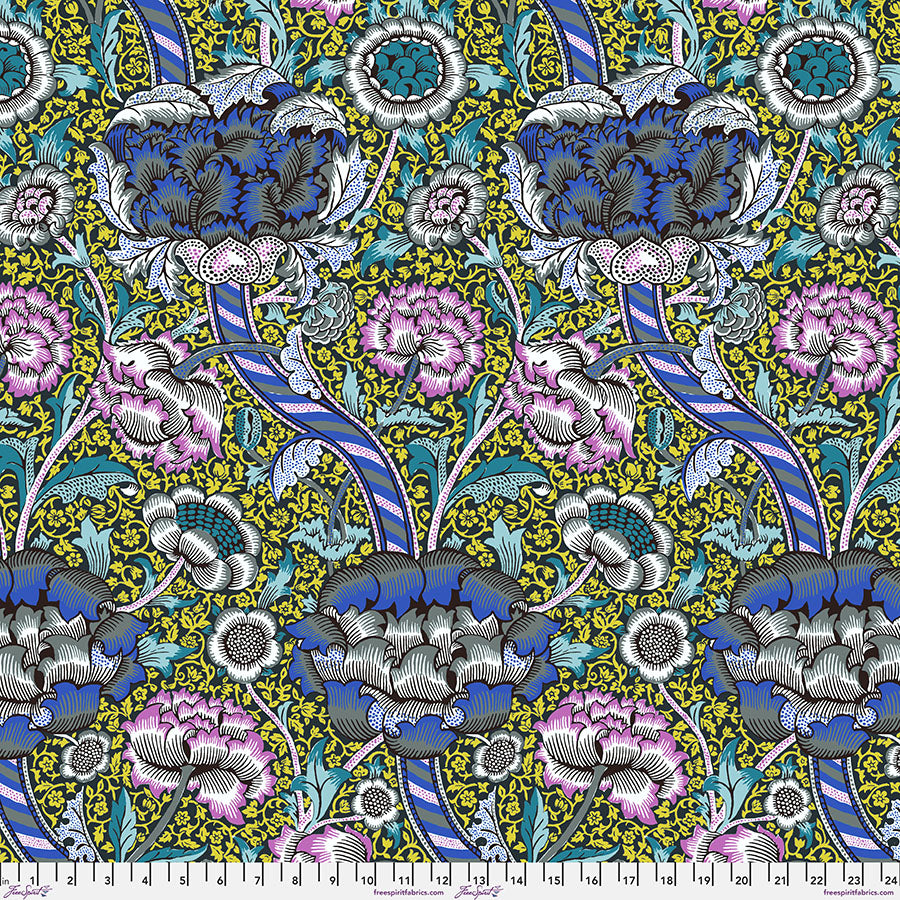Wandle / Contrast by Kaffe Fassett x William Morris & Co. — The Blue Peony
