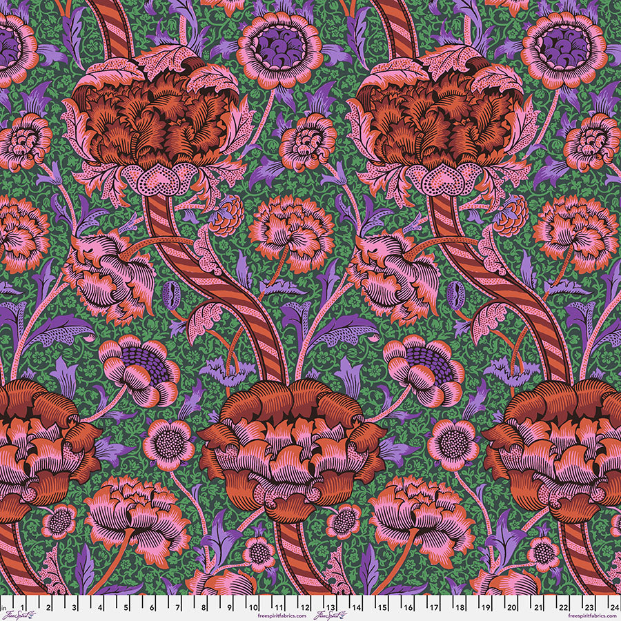 Wandle / Red by Kaffe Fassett x William Morris & Co.