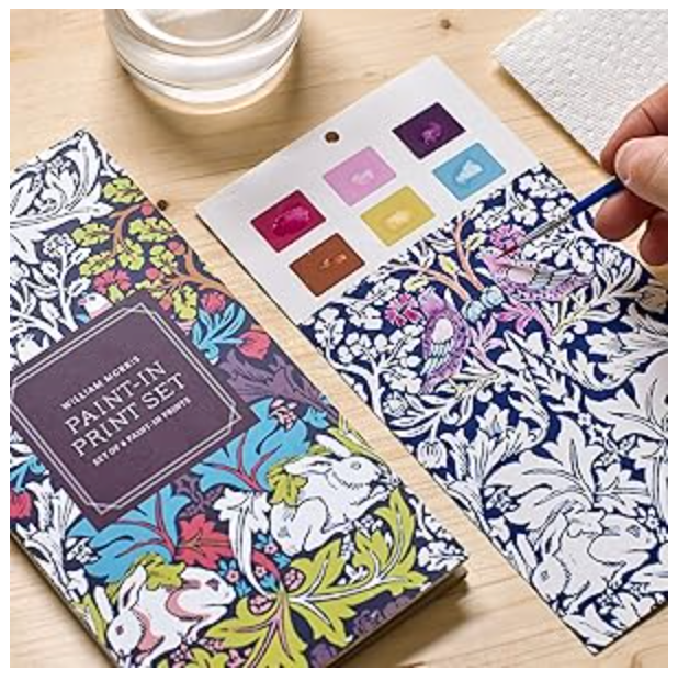 William Morris Paint-In Print Set