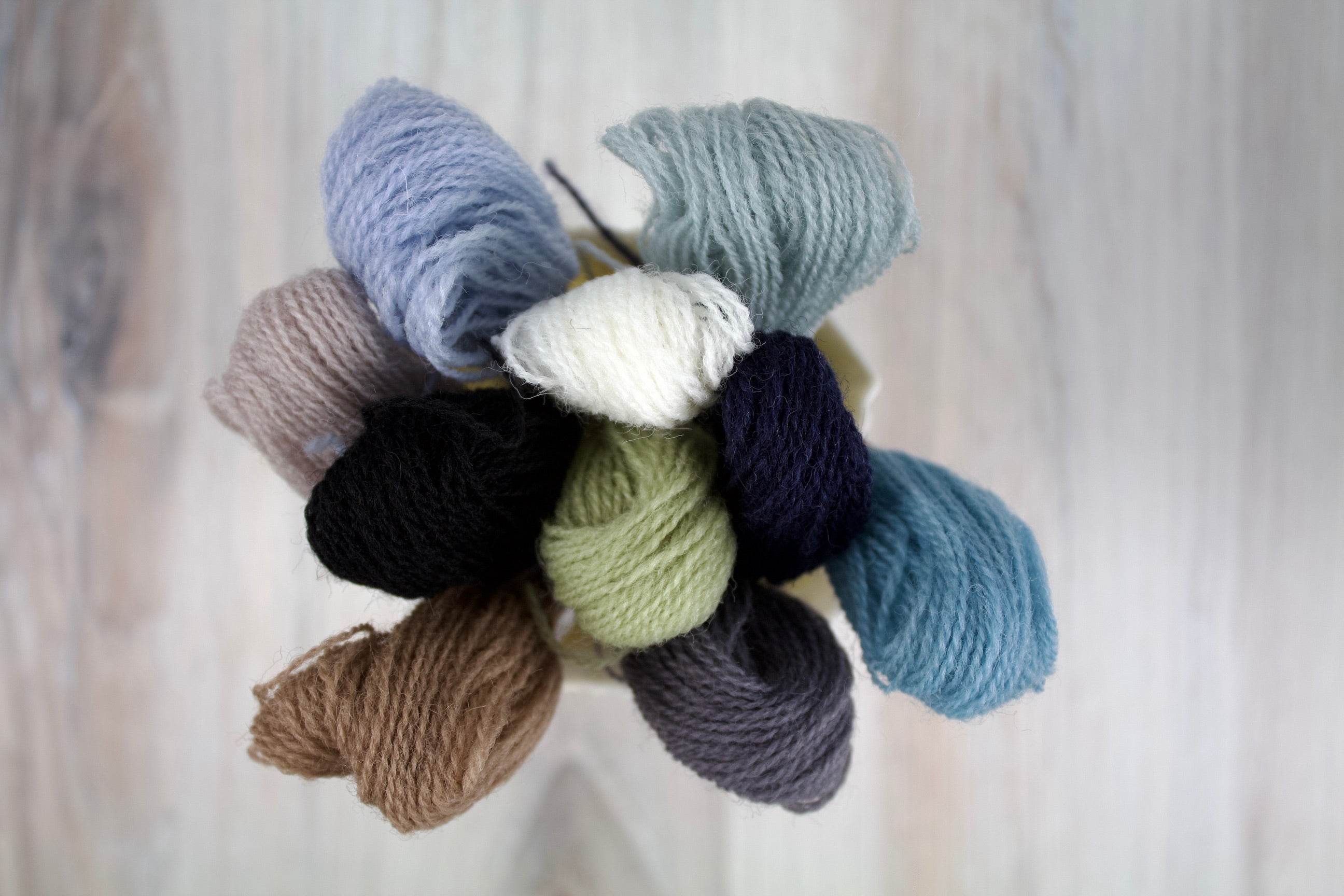 Winter - 10 Skein Color Range of Appletons Crewel Wool