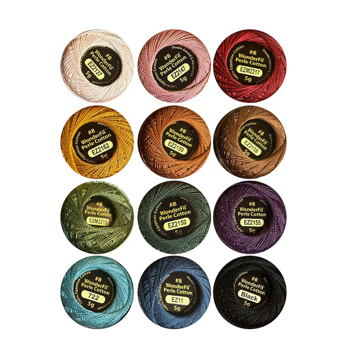 Wool & Whimsy Thread Pack / #8 Perle Cotton