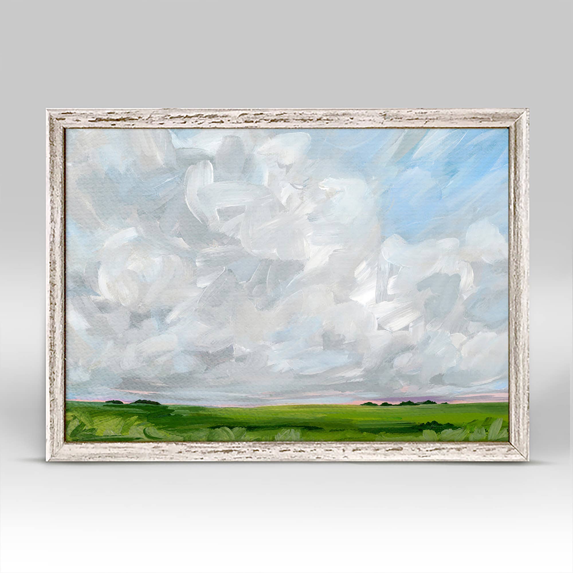 Fields In June Mini Framed Canvas