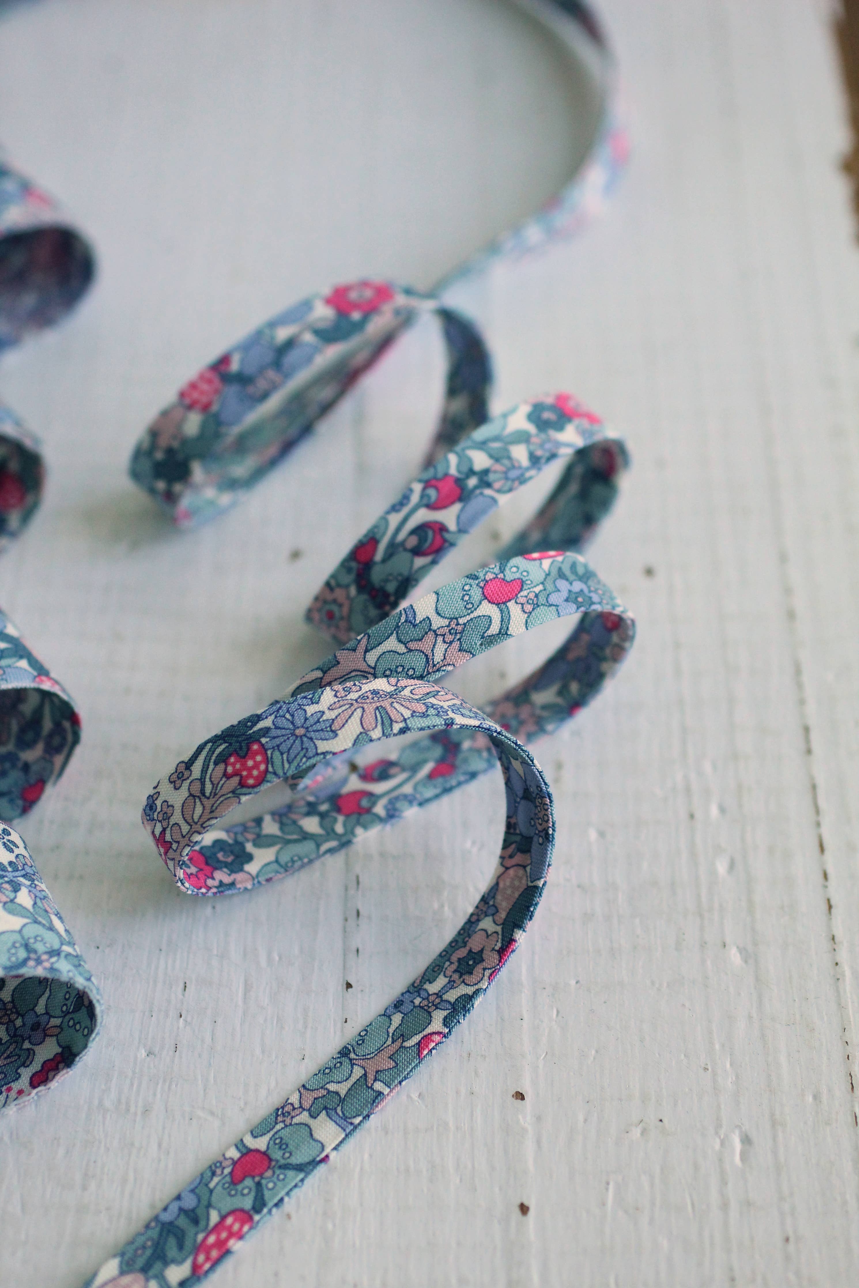 1/2" Double Fold Bias Binding Liberty Forest A