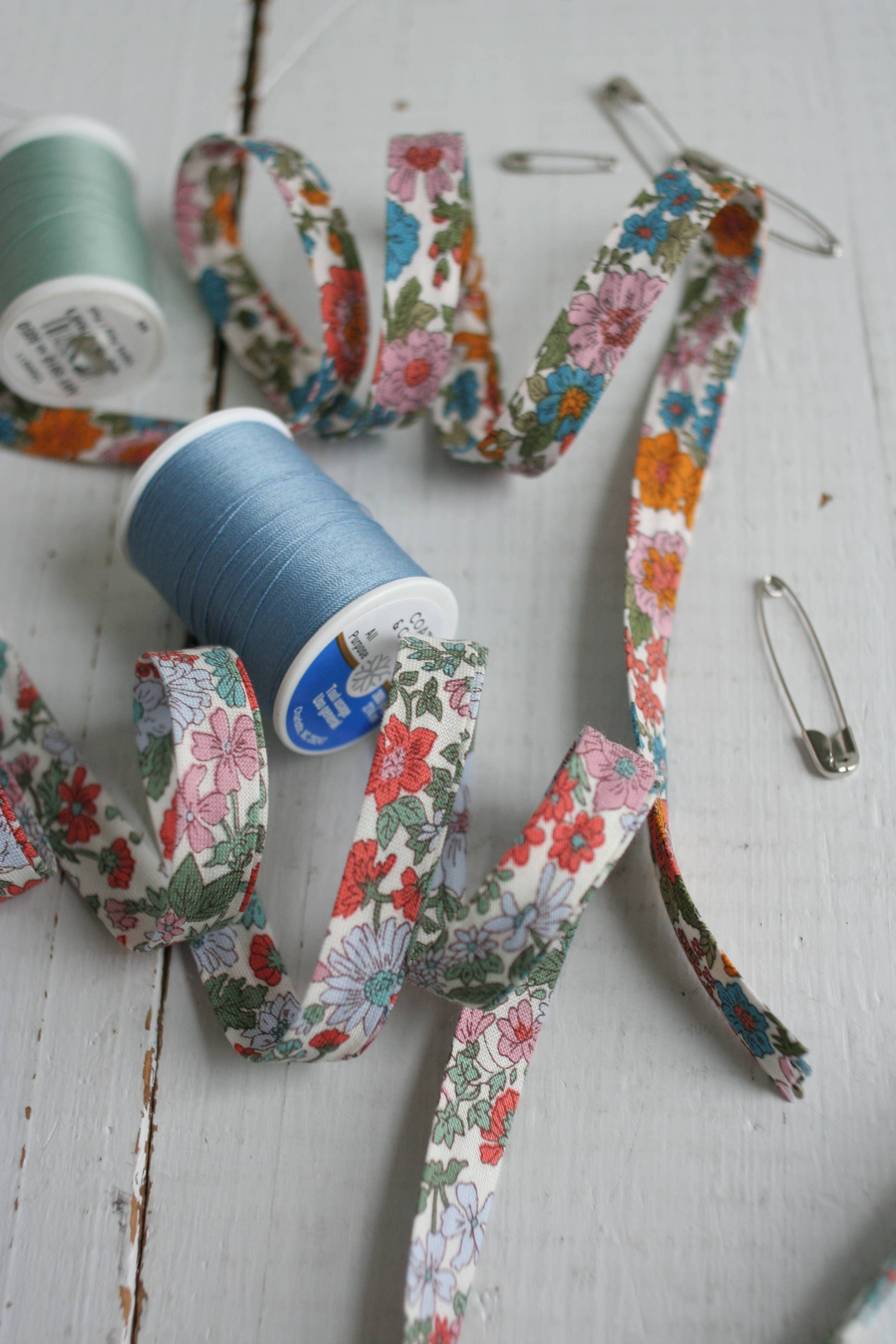 1/2" Double Fold Bias Binding -  Liberty Annabell C
