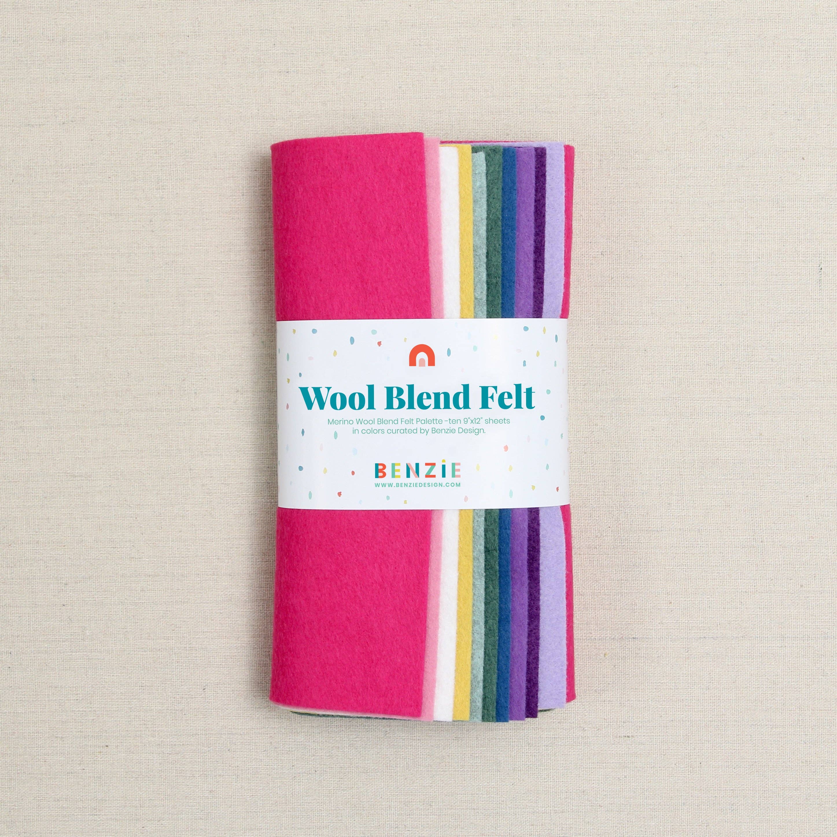 Wool Felt Sheets, Famore Flower