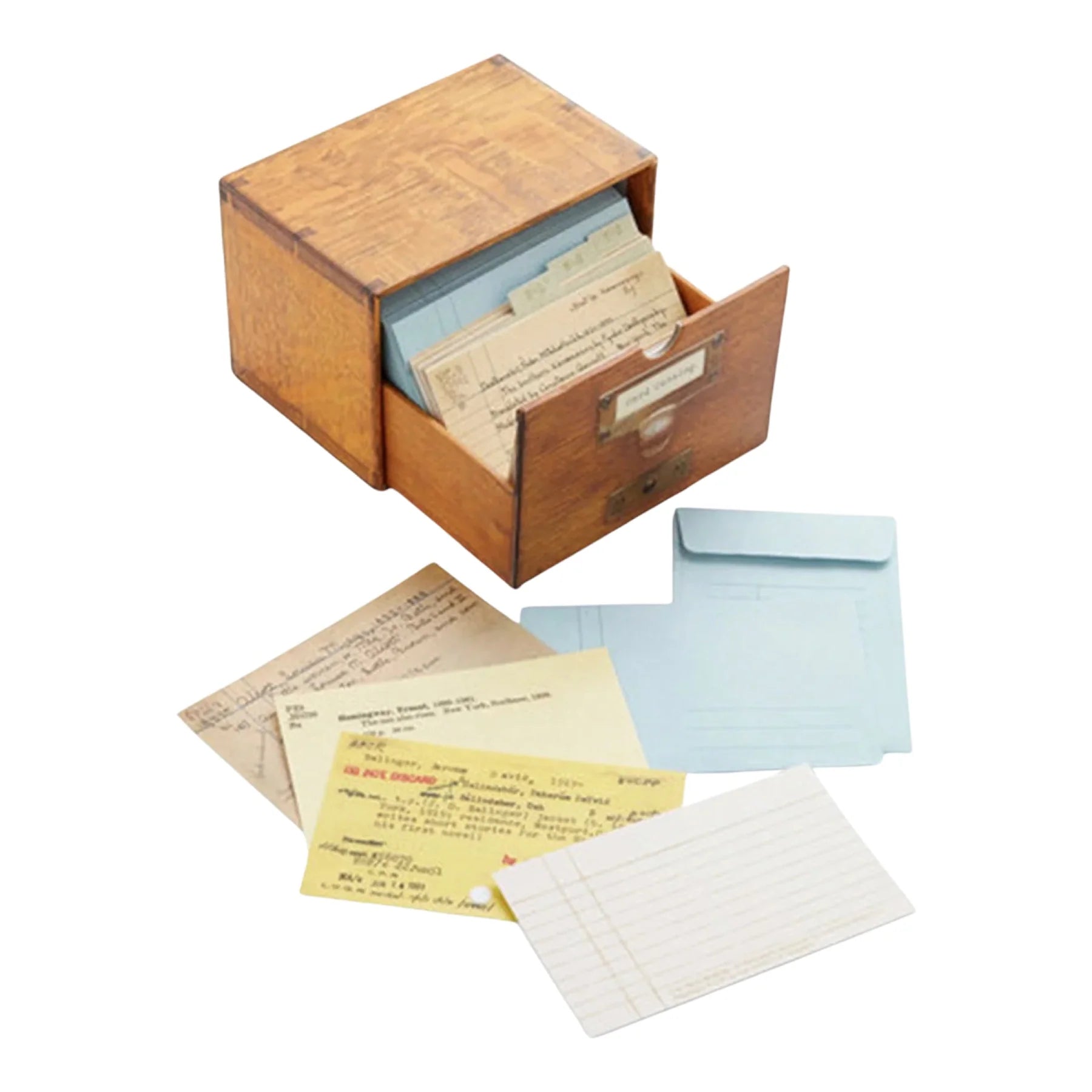 Card Catalog Notecard Set