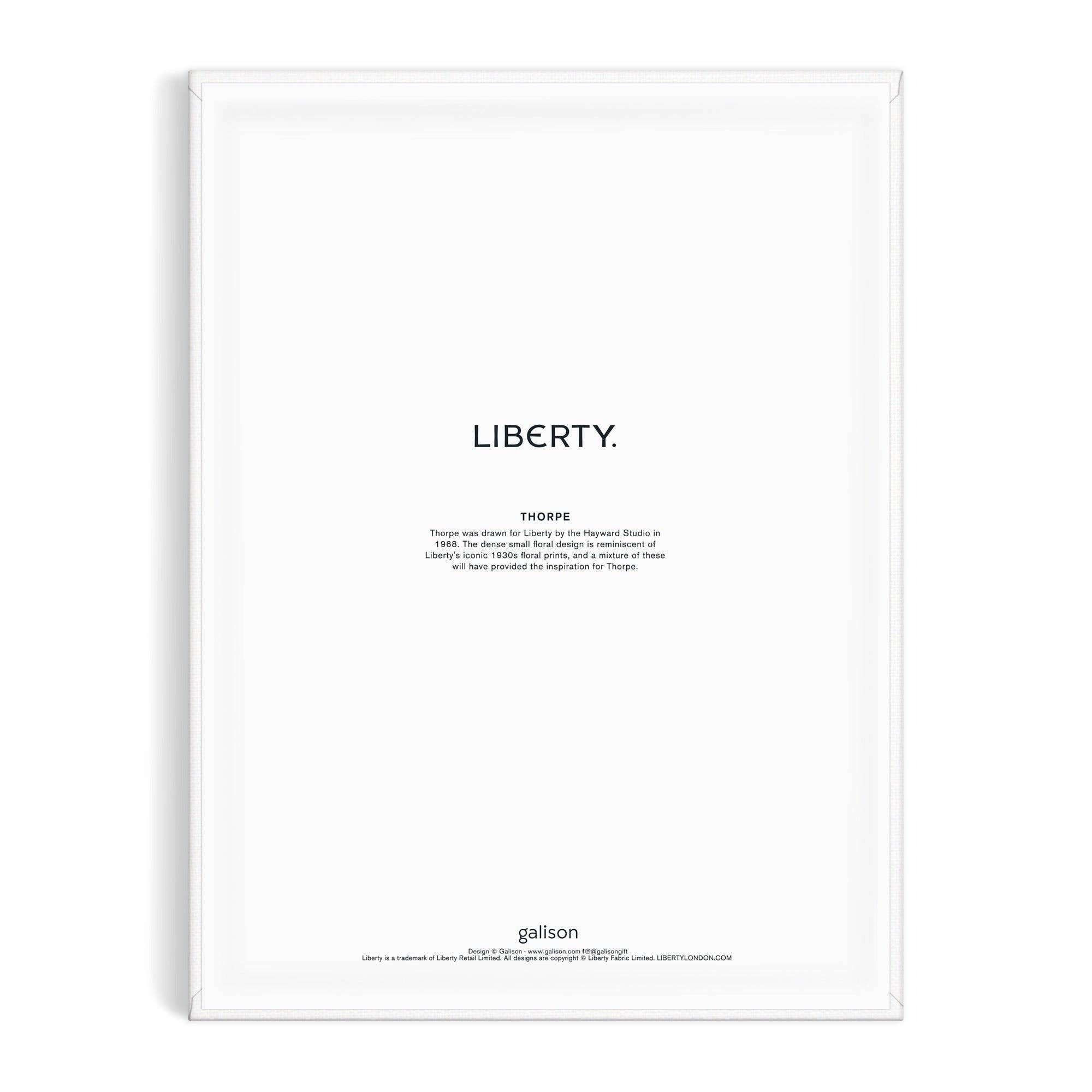 Liberty Paint by Number Kit Thorpe