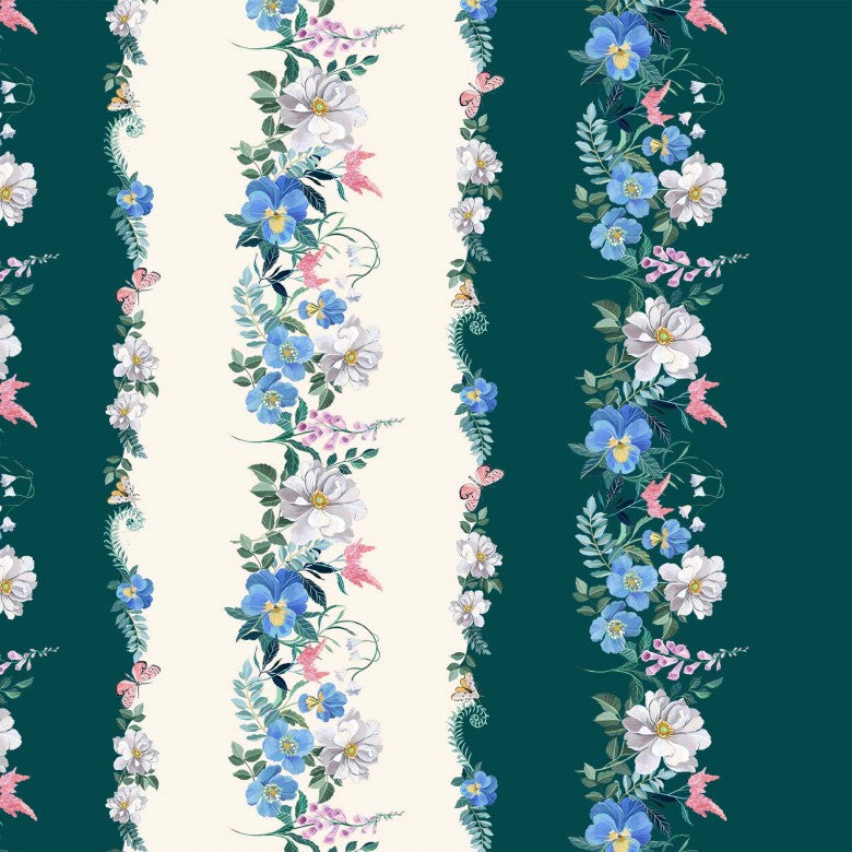 English Garden Stripe by Michael Miller Fabrics