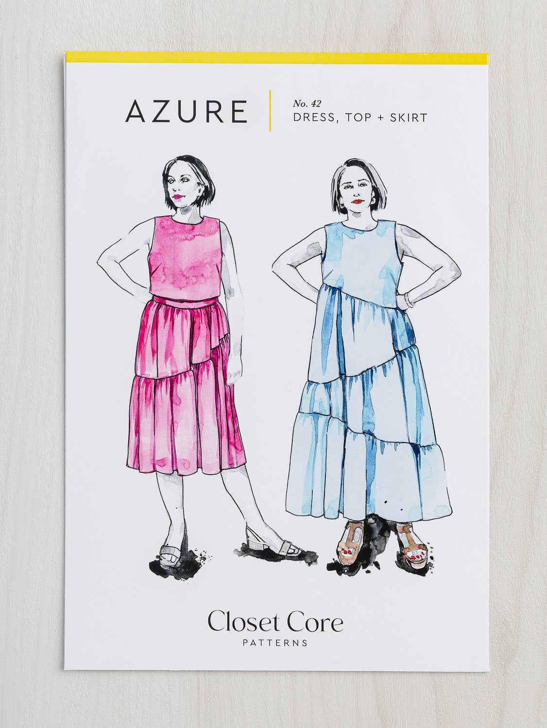Azure Dress, Skirt + Top Sewing Pattern