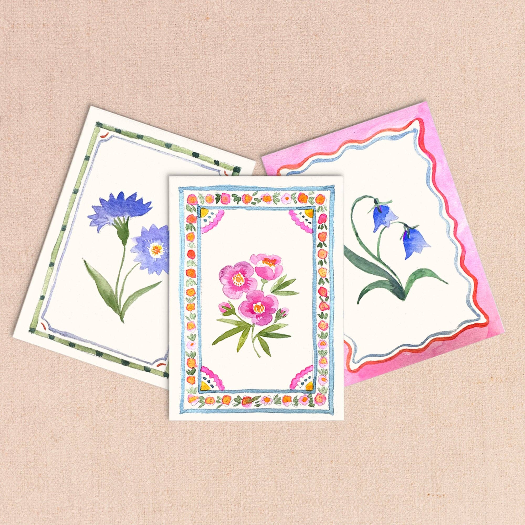 Mini Watercolor Painting Kit: Flowers