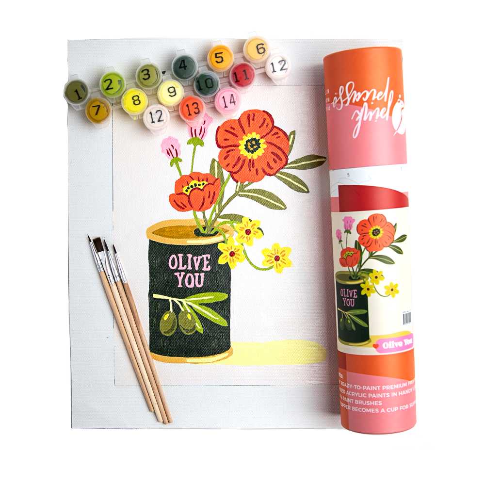 Olive You Paint by Number Kit