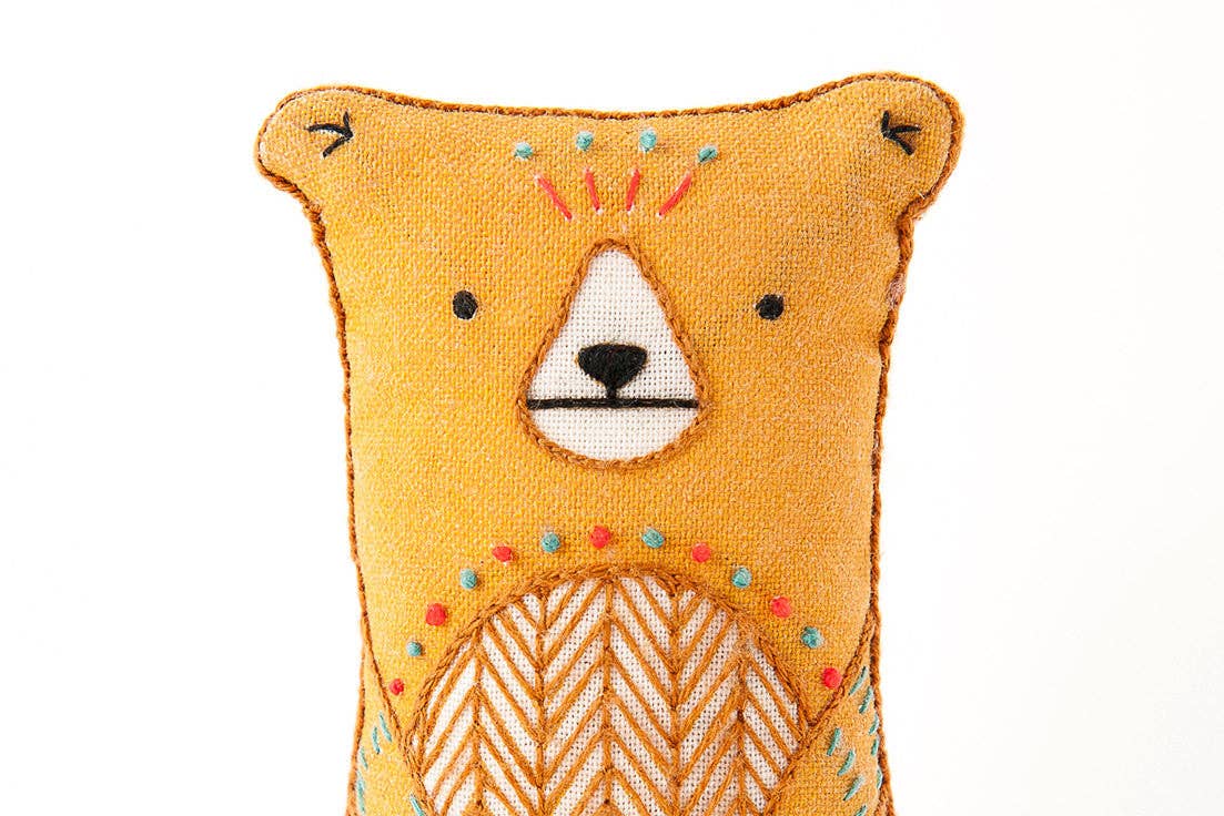 Bear - Doll Embroidery Kit