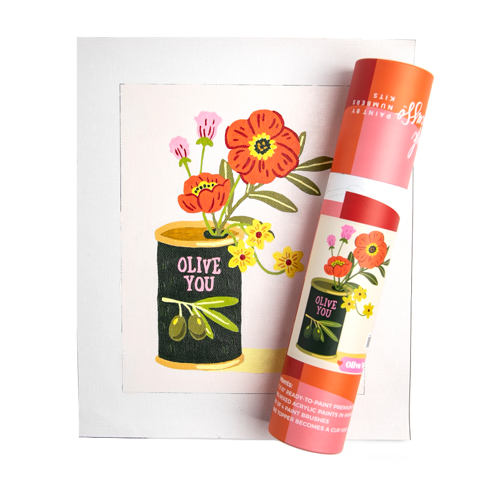 Olive You Paint by Number Kit