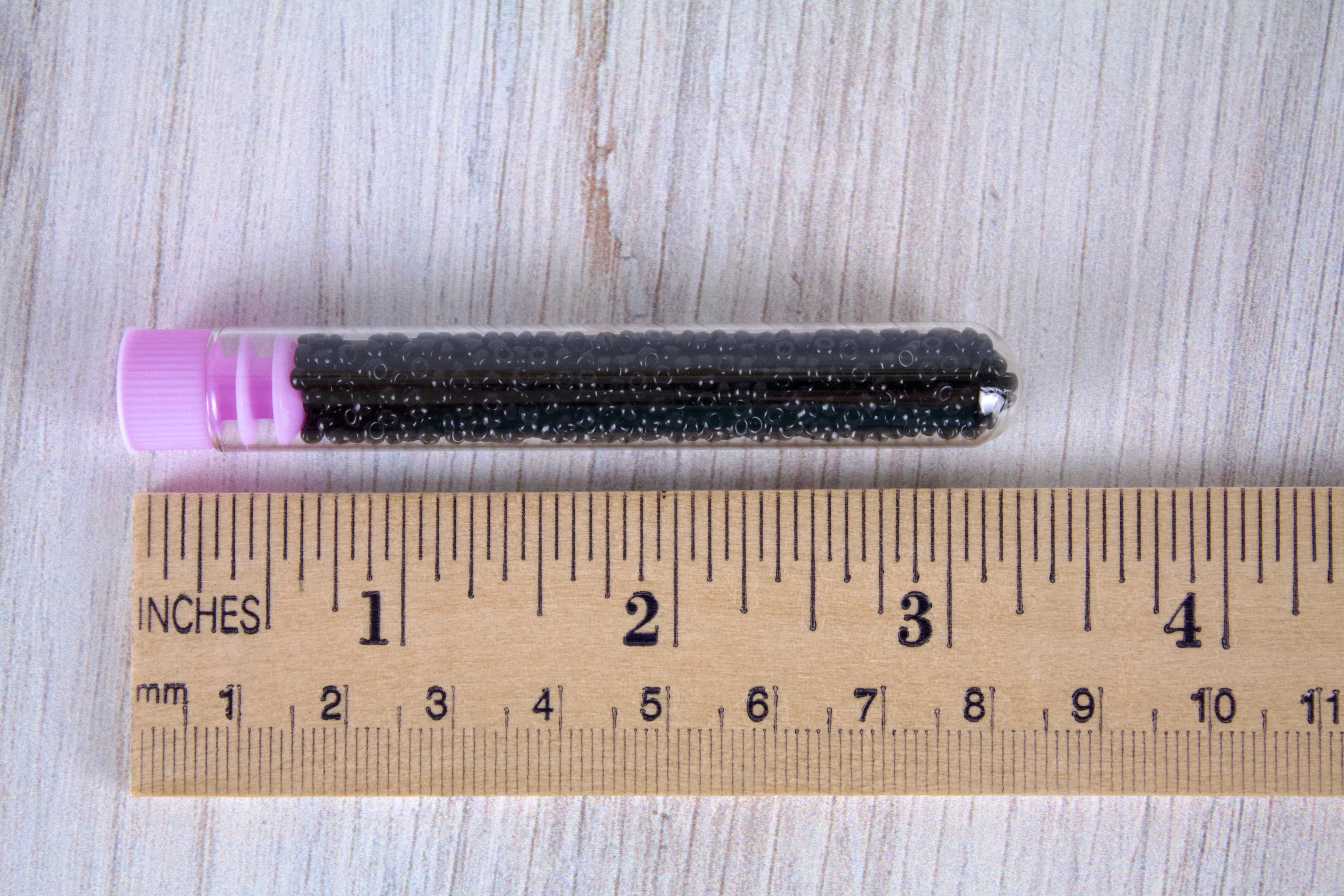 Black Miyuki Seed Beads size 11