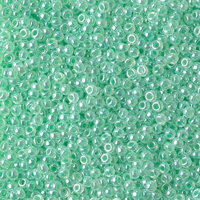 Mint Green Ceylon Miyuki Seed Beads size 11