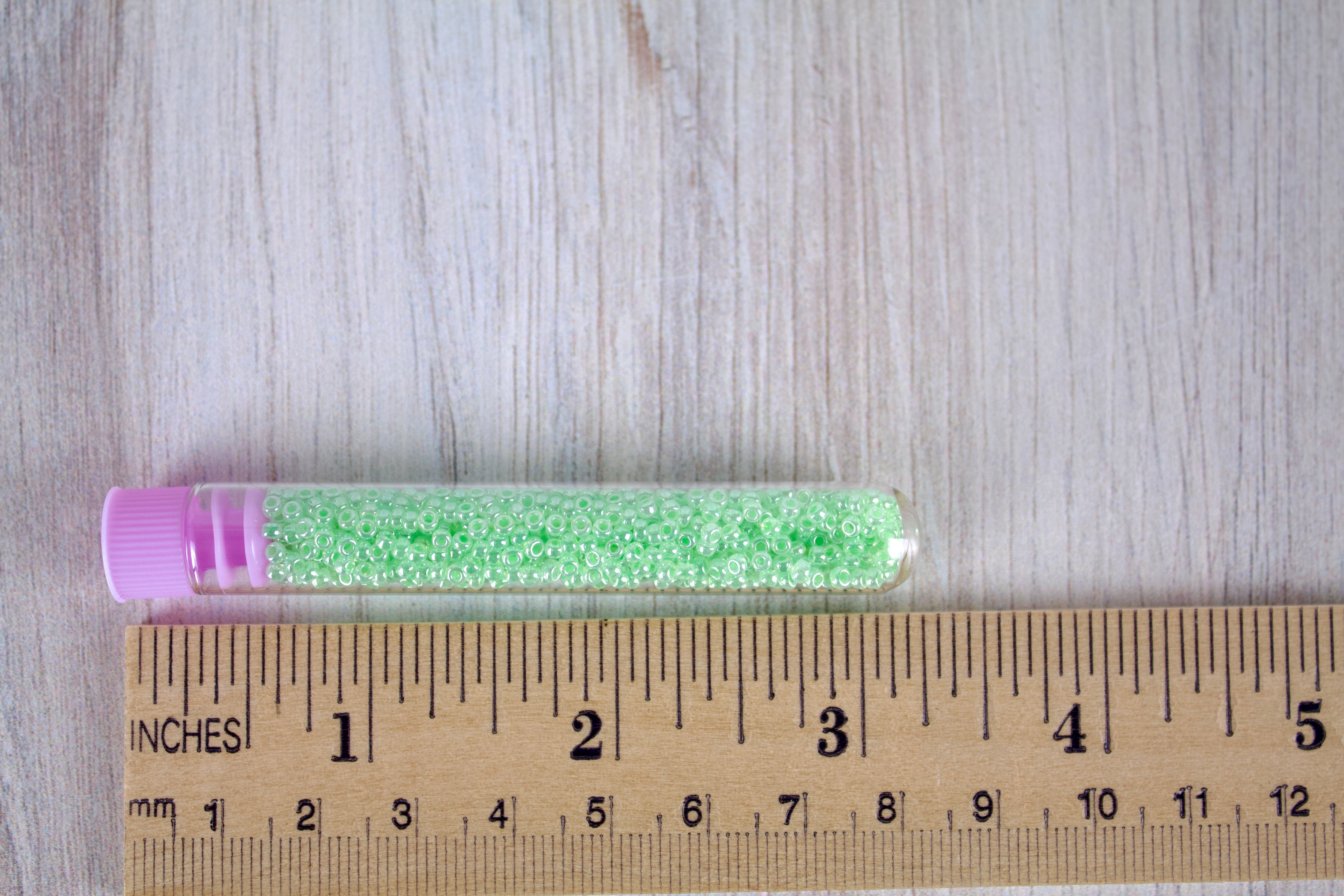 Mint Green Ceylon Miyuki Seed Beads size 11
