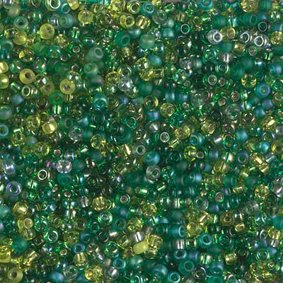Evergreen Mix Miyuki Seed Beads size 11