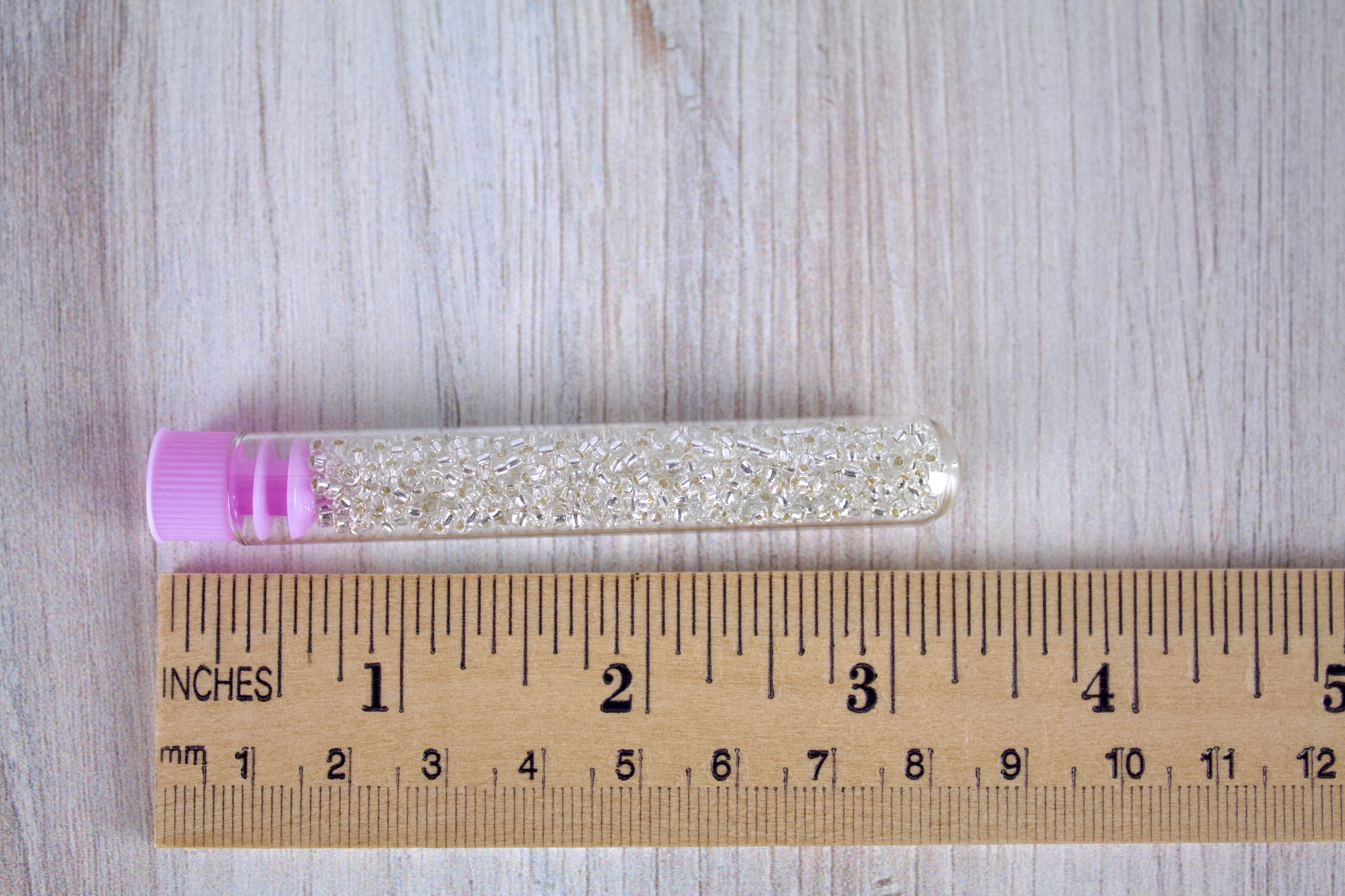 Silver Lined Crystal Miyuki Seed Beads size 11