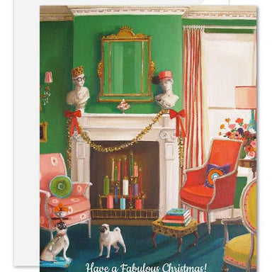 Have a Fabulous Christmas Card-Janet Hill Studio-Art_Art Print,Category_Card,Theme_Christmas