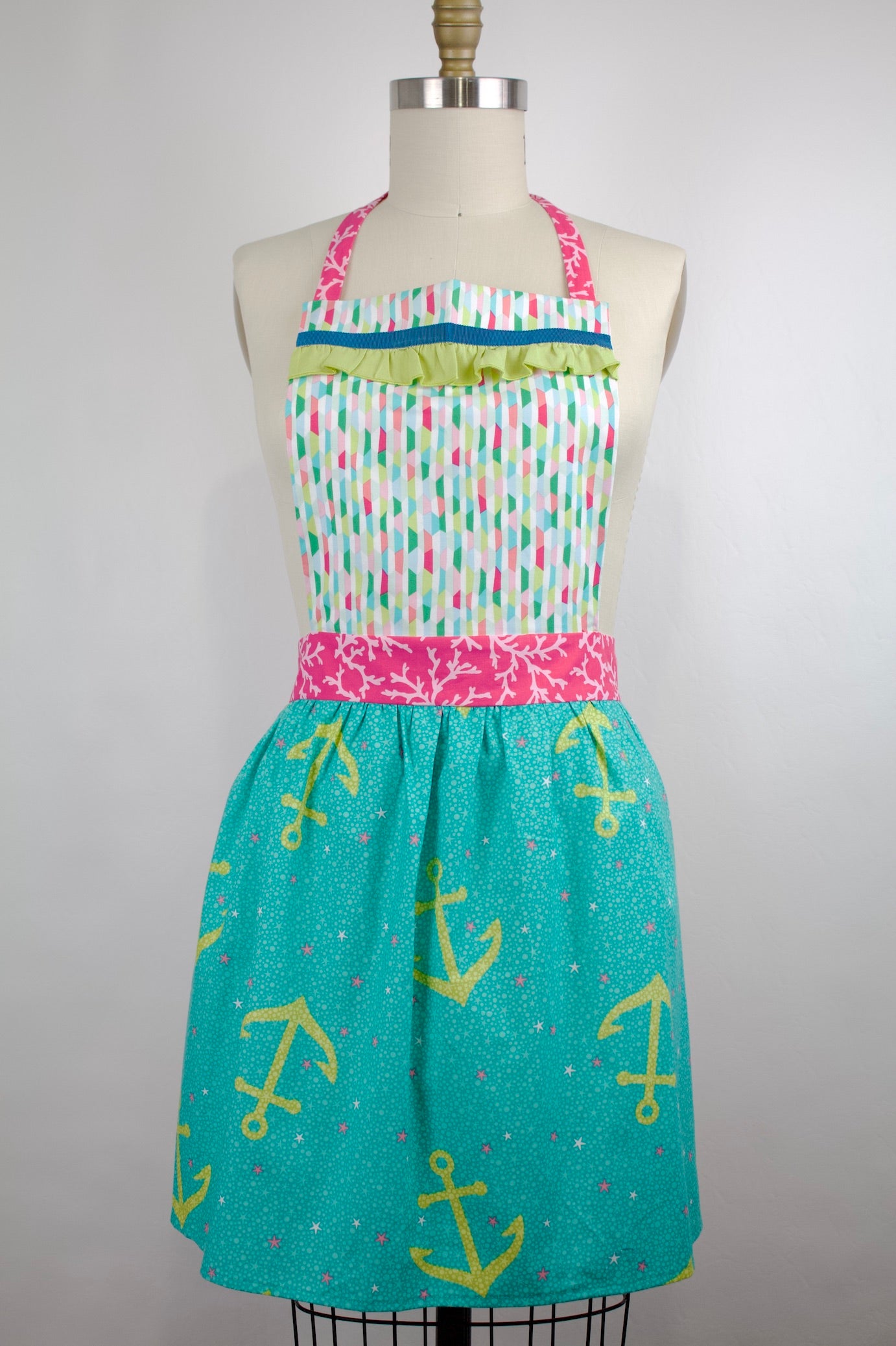 Anchors Away Vienna Style Apron