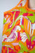 Birds of Paradise Folding Shopping Tote-The Blue Peony-Animal_Bird,Category_Foldable Bag,Color_Orange,Color_Pink,Department_Personal Accessory,Pattern_Floral,Theme_Tropical