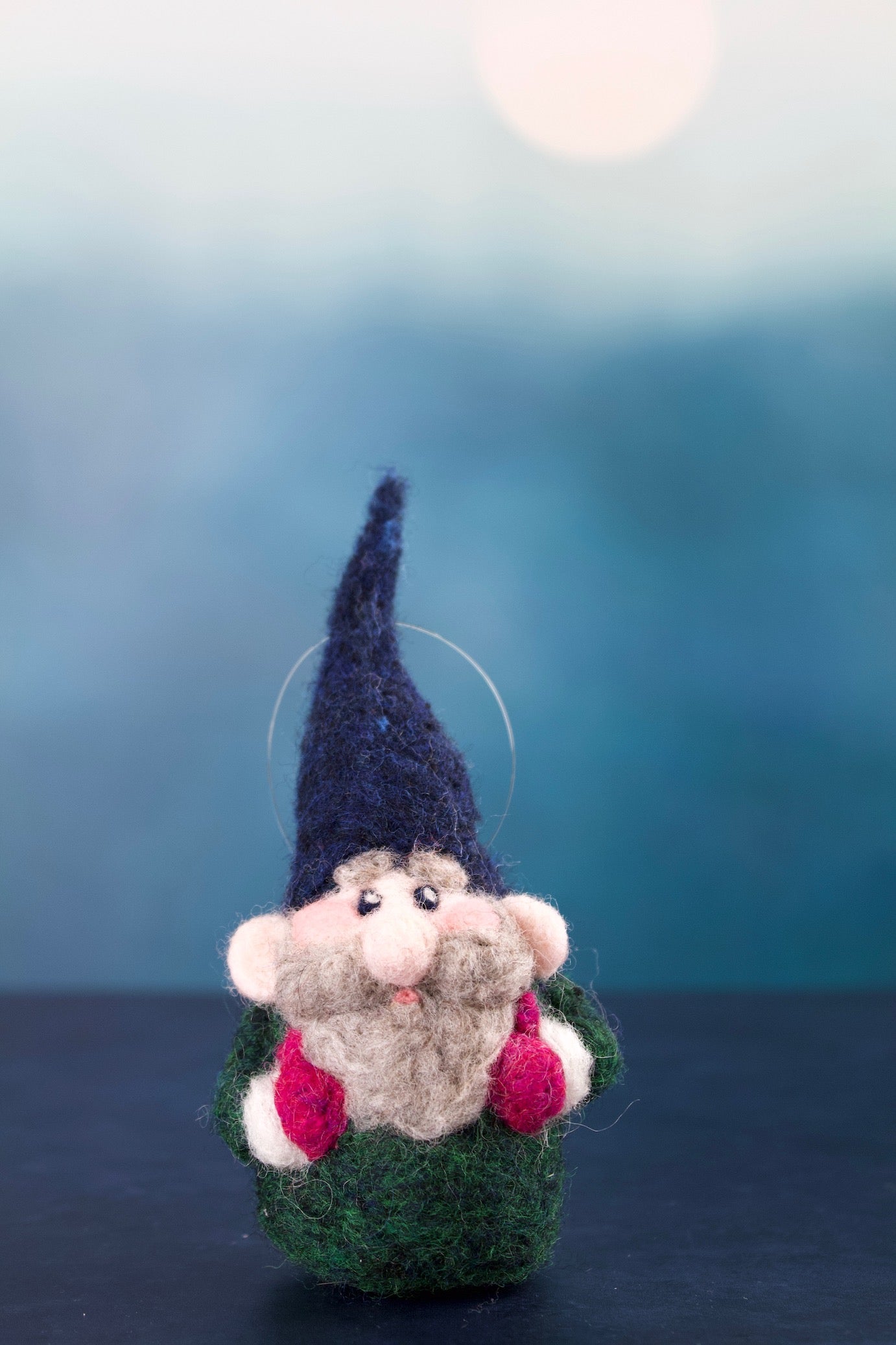 Felted Wool Gnomes-Thimble & Thyme-Material_Wool,Theme_Christmas,Theme_Fall,Theme_Thanksgiving,Theme_Woodland