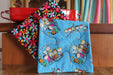 Charlie Brown Potholder-The Blue Peony-Category_Pot Holder,Color_Blue,Color_Red,Department_Kitchen,Size_Traditional (Square)