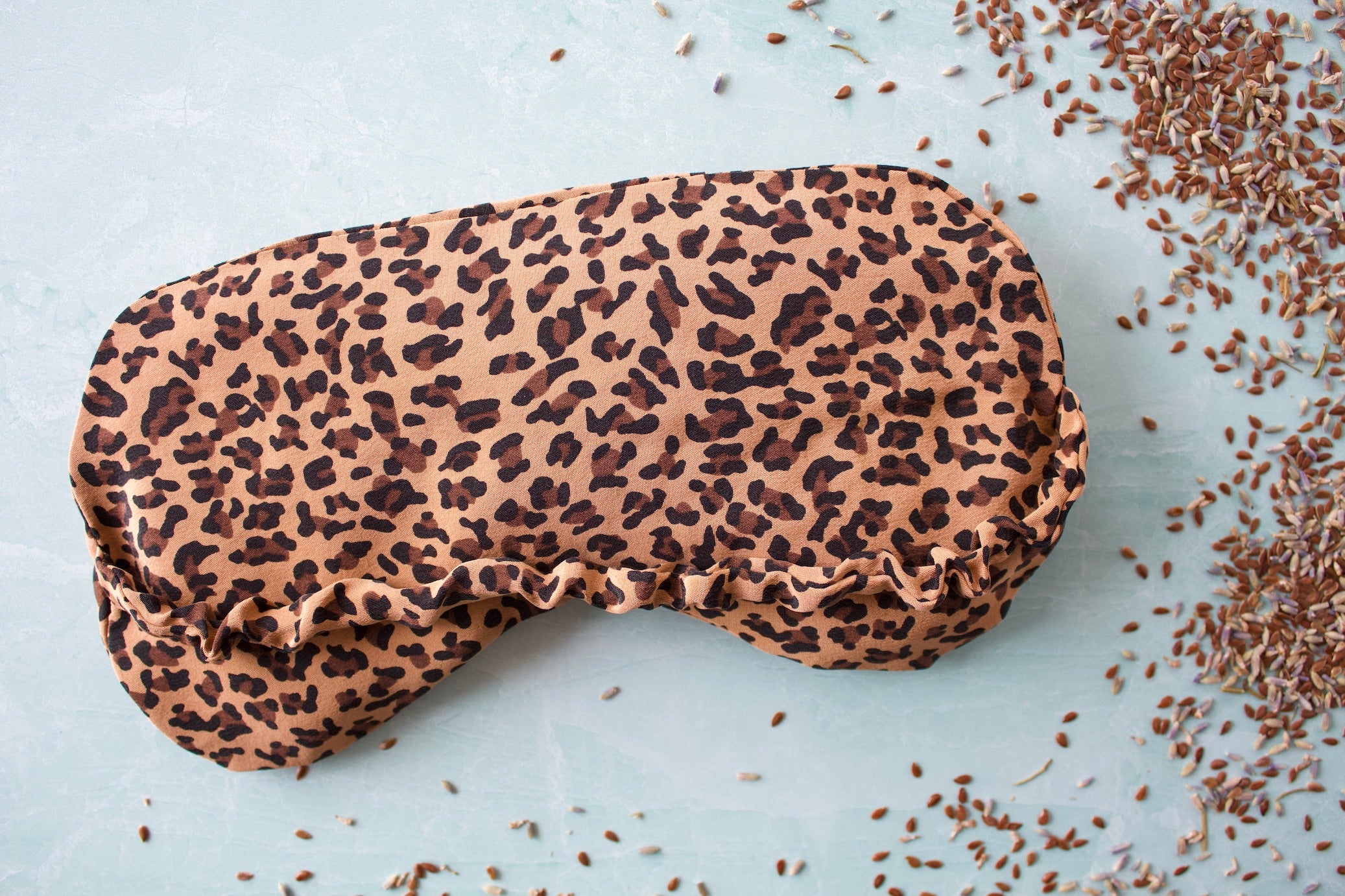 Cheetah Silk Eye Pillow