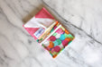 Chevron Mini Wallet-The Blue Peony-Category_Mini Wallet,Color_Pink,Department_Personal Accessory