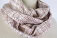 Coco Infinity Scarf-The Blue Peony-Category_Infinity Scarf,Color_Cream,Department_Personal Accessory,Material_Cotton