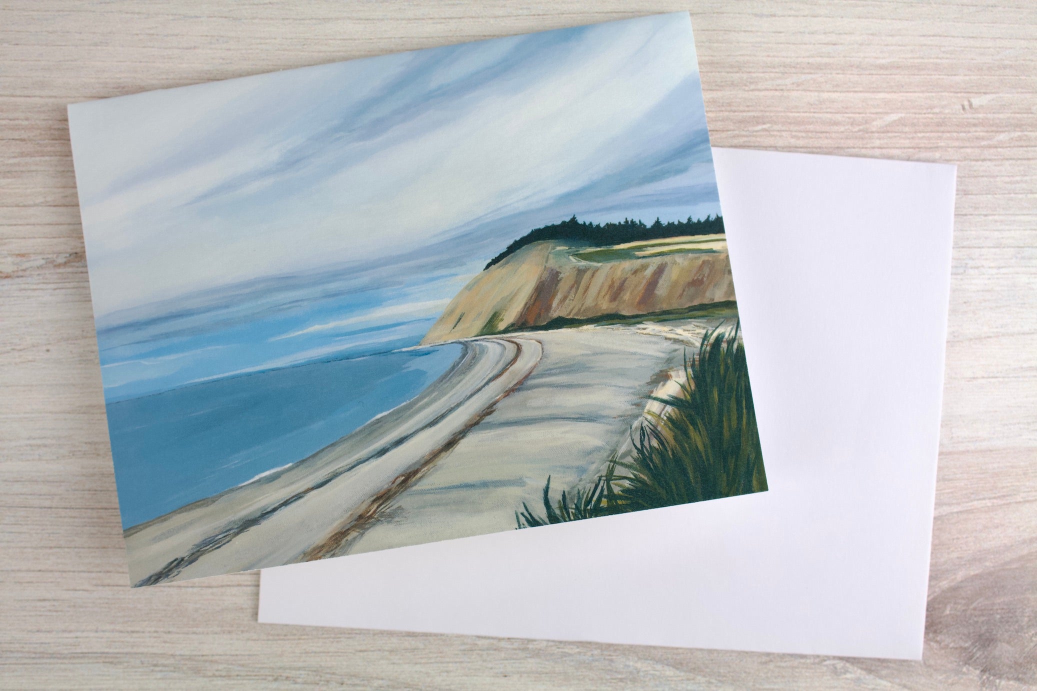 Double Bluff Greeting Card