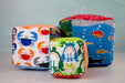 Soft Stacking Block Set - Ed Emberley's Animals-The Blue Peony-Category_Organic Toy,Department_Organic Baby,Material_Organic Cotton,Pattern_Ed Emberley's Animals