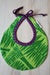Shade Small Bib-The Blue Peony-Category_Bib,Color_Green,Color_Purple,Department_Organic Baby,Material_Organic Cotton