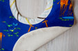 Gerald the Giraffe Bib-The Blue Peony-Animal_Giraffe,Category_Bib,Color_Blue,Color_Orange,Department_Organic Baby,Material_Organic Cotton,Pattern_Ed Emberley's Animals,Theme_Animal