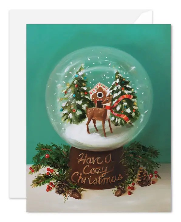 Have a Cozy Christmas Card-Janet Hill Studio-Art_Art Print,Category_Card,Theme_Christmas