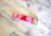 Hearts Key Fob-The Blue Peony-Category_Key Fob,Color_Pink,Color_Red,Department_Personal Accessory