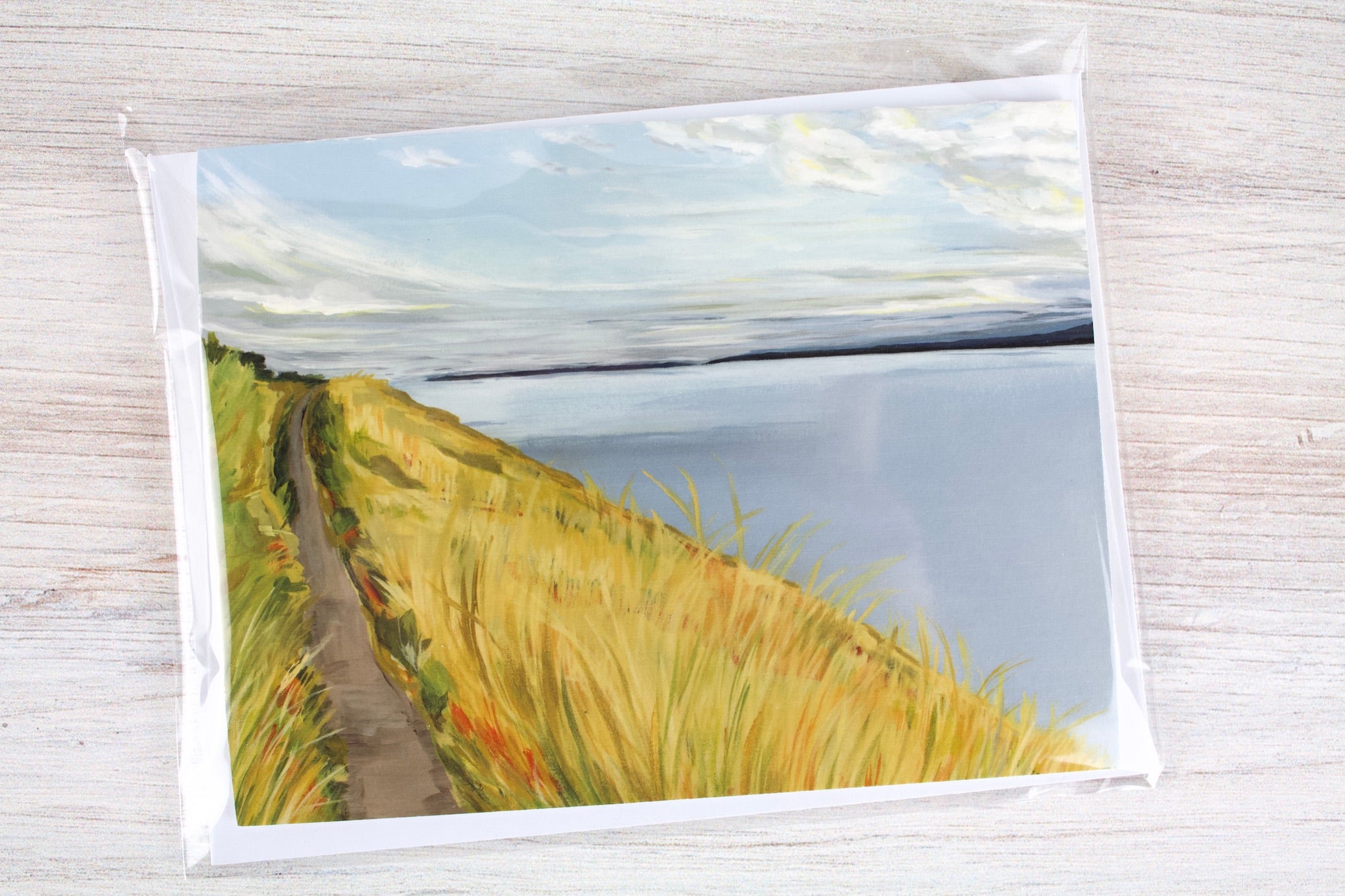 Ebey's Landing on Whidbey Island Greeting Card