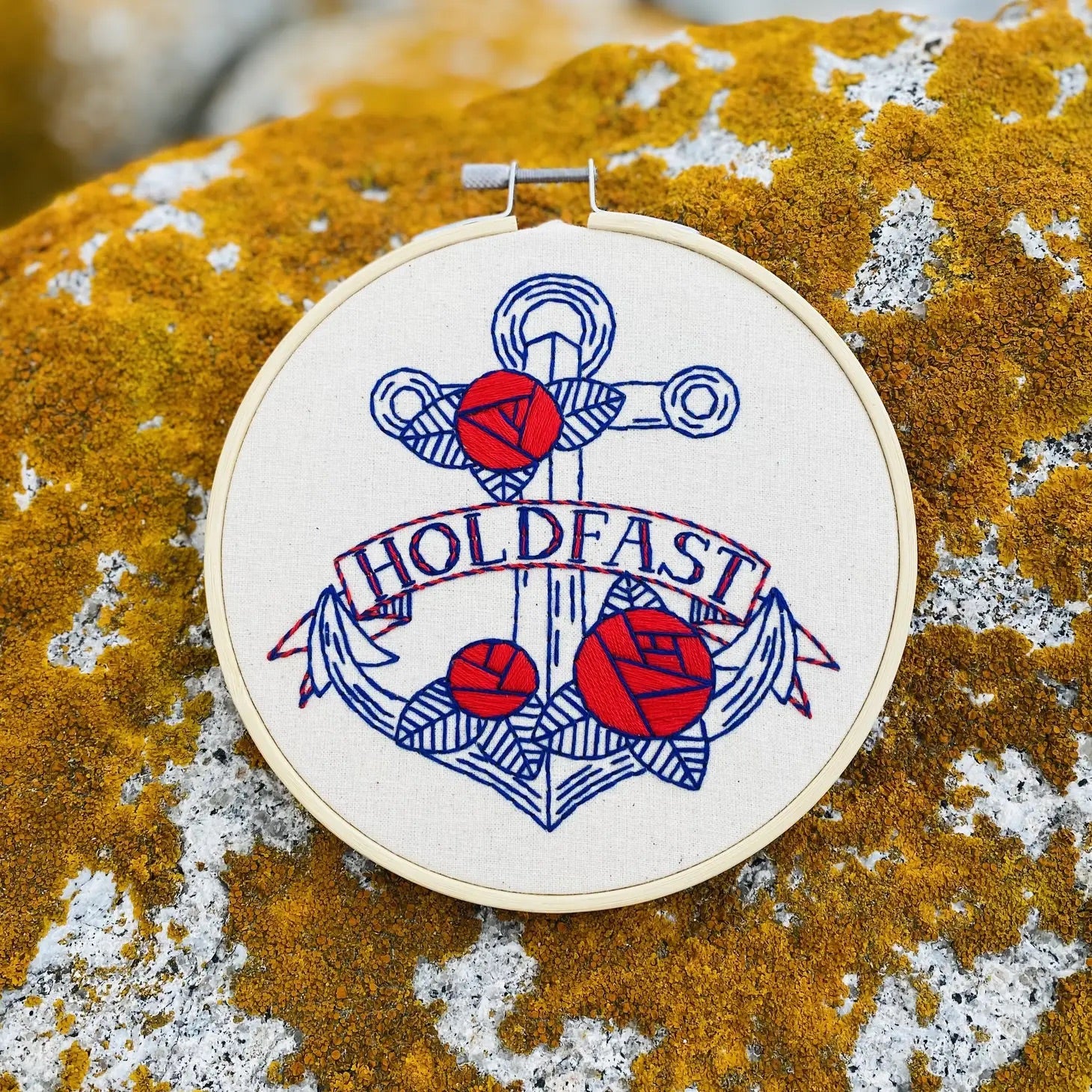 Holdfast Anchor Embroidery Kit