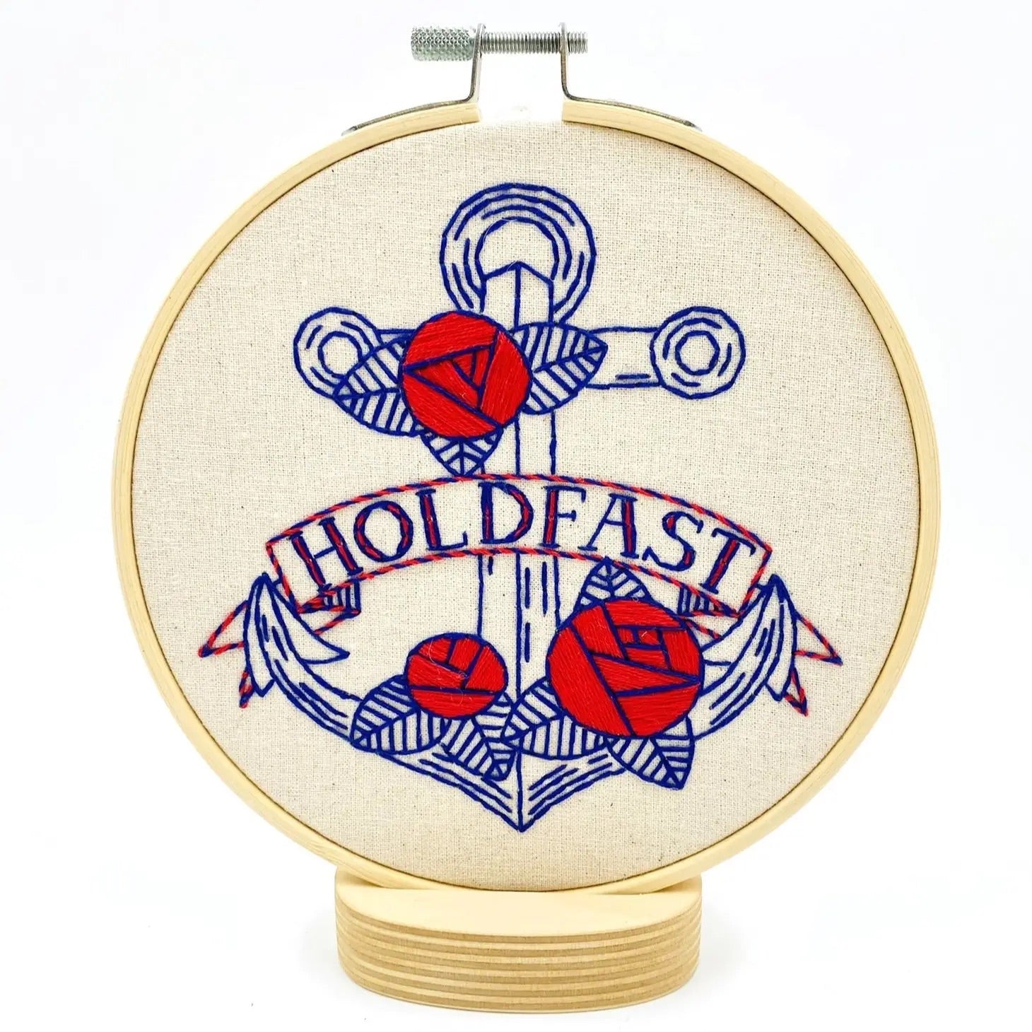 Holdfast Anchor Embroidery Kit
