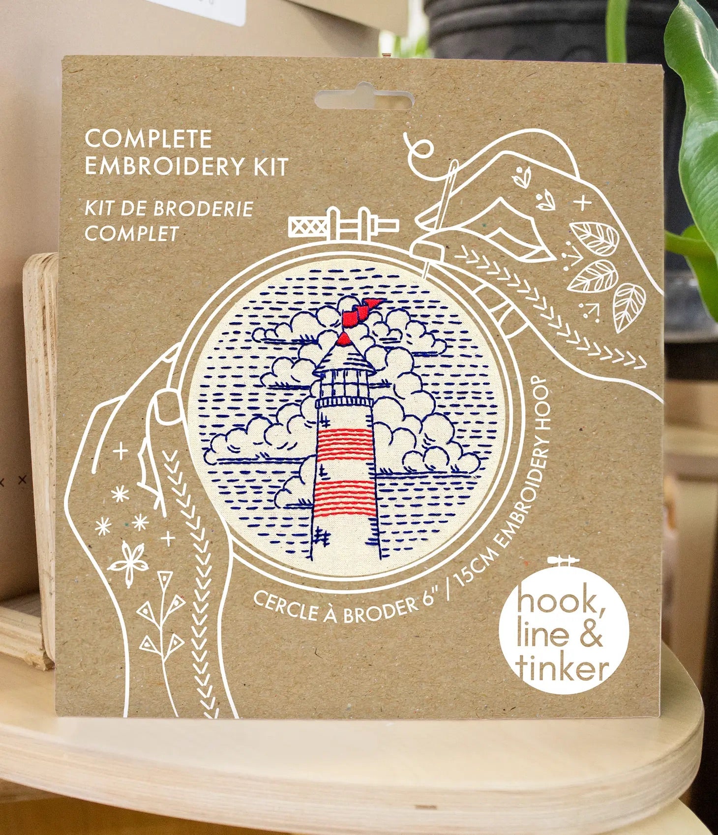 Lighthouse Box Embellishment Journal Kit – D F Custom Embroidery & Gift Shop