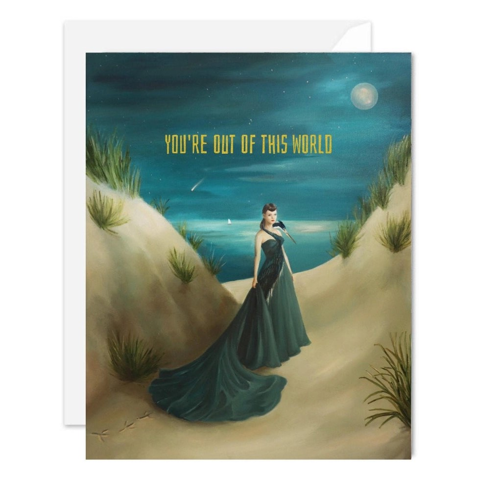 Out of This World Card-Janet Hill Studio-Art_Art Print,Category_Card,Theme_Everyday Life,Theme_Love,Theme_Thinking of You