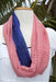 Glory Infinity Scarf-The Blue Peony-Category_Infinity Scarf,Color_Blue,Color_Red,Department_Personal Accessory,Material_Polyester,Pattern_Stripes