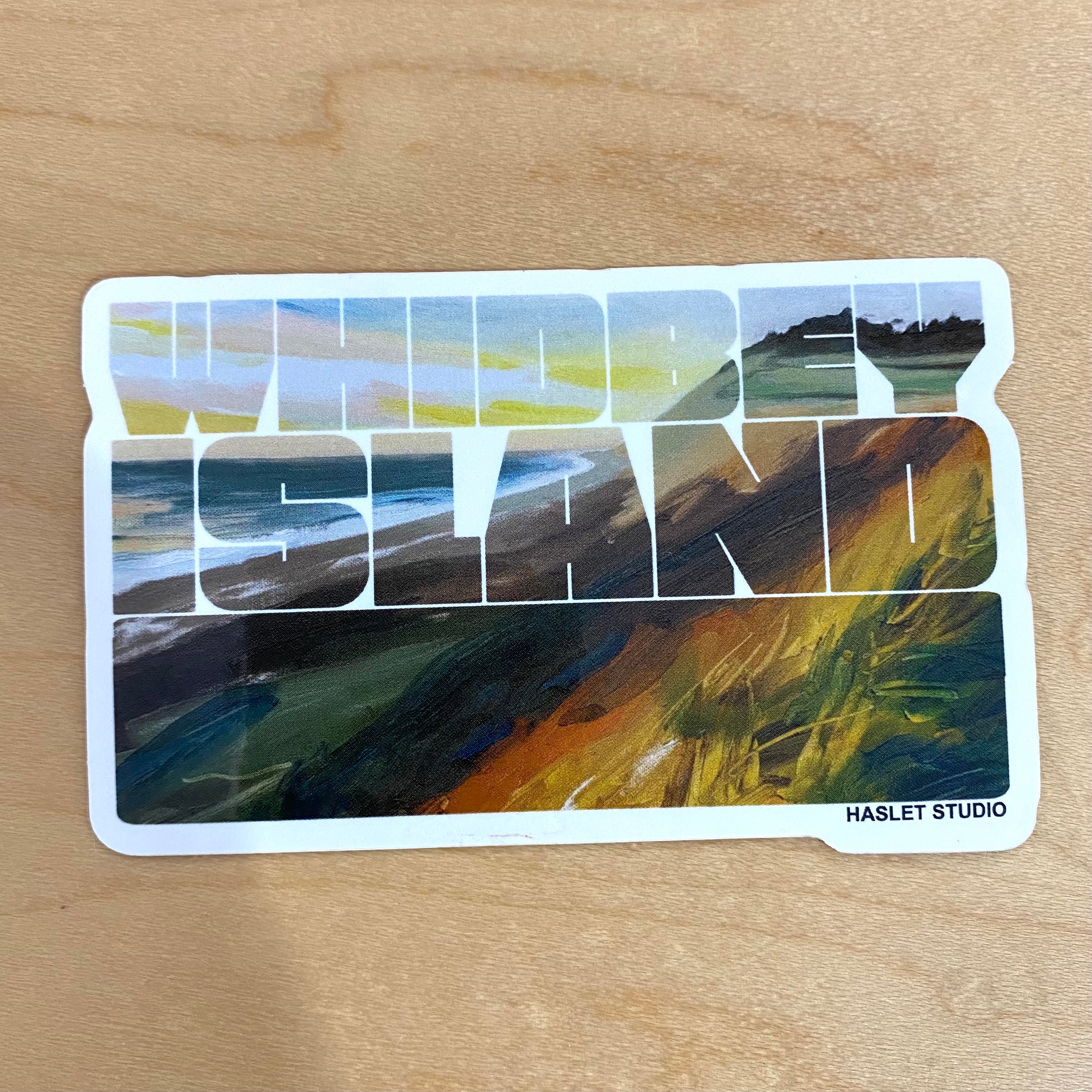Ebey's Landing / Whidbey Island Sticker-Timothy Haslet-